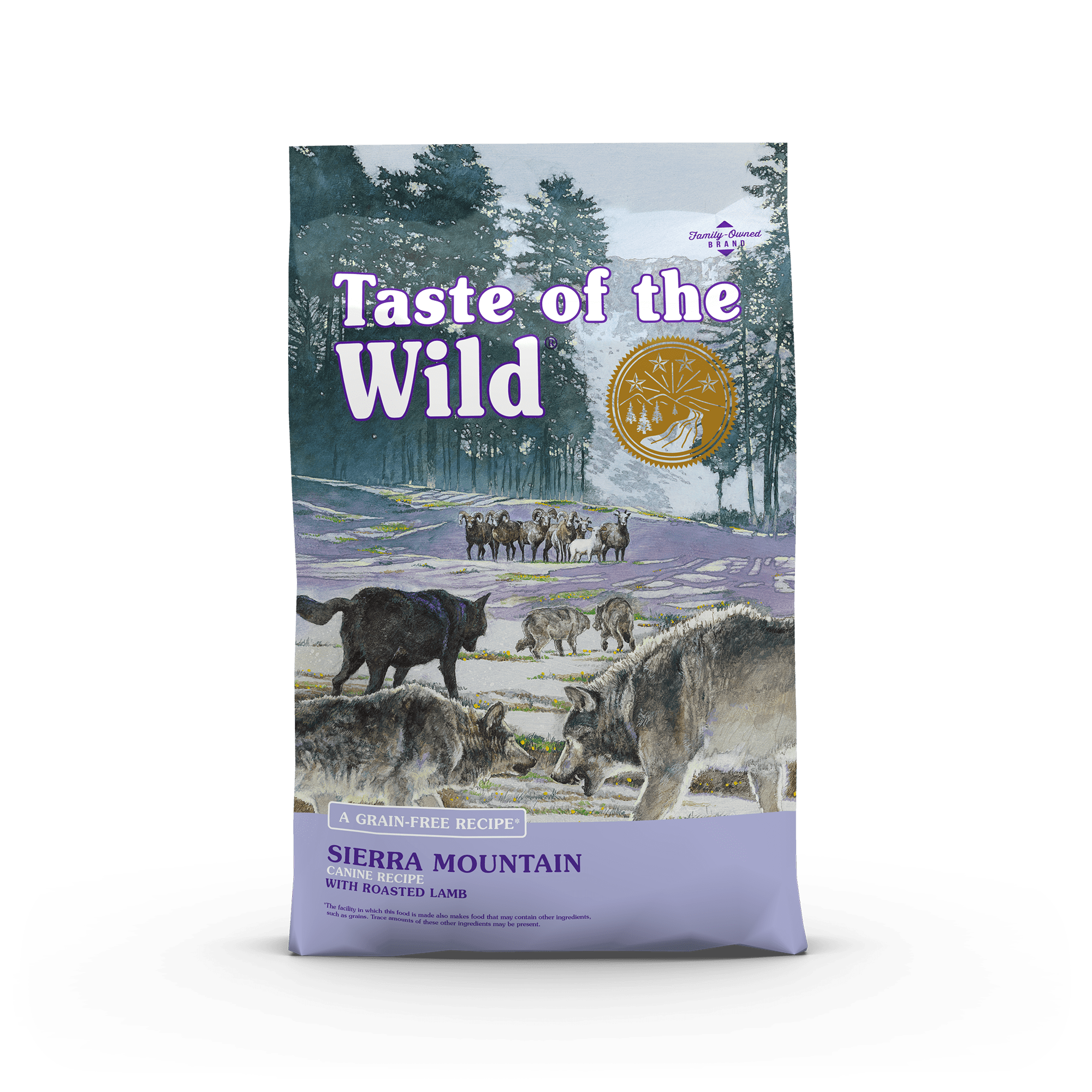 Taste of the Wild-Sierra Mountain Dry Dog Food - Roasted Lamb