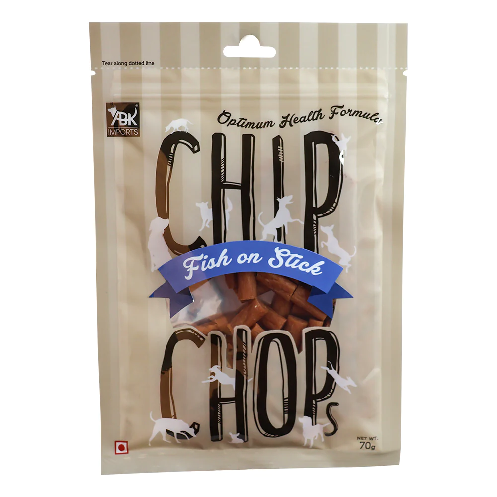 Chip Chops Fish on Stick - 90% fish content | Pet food India
